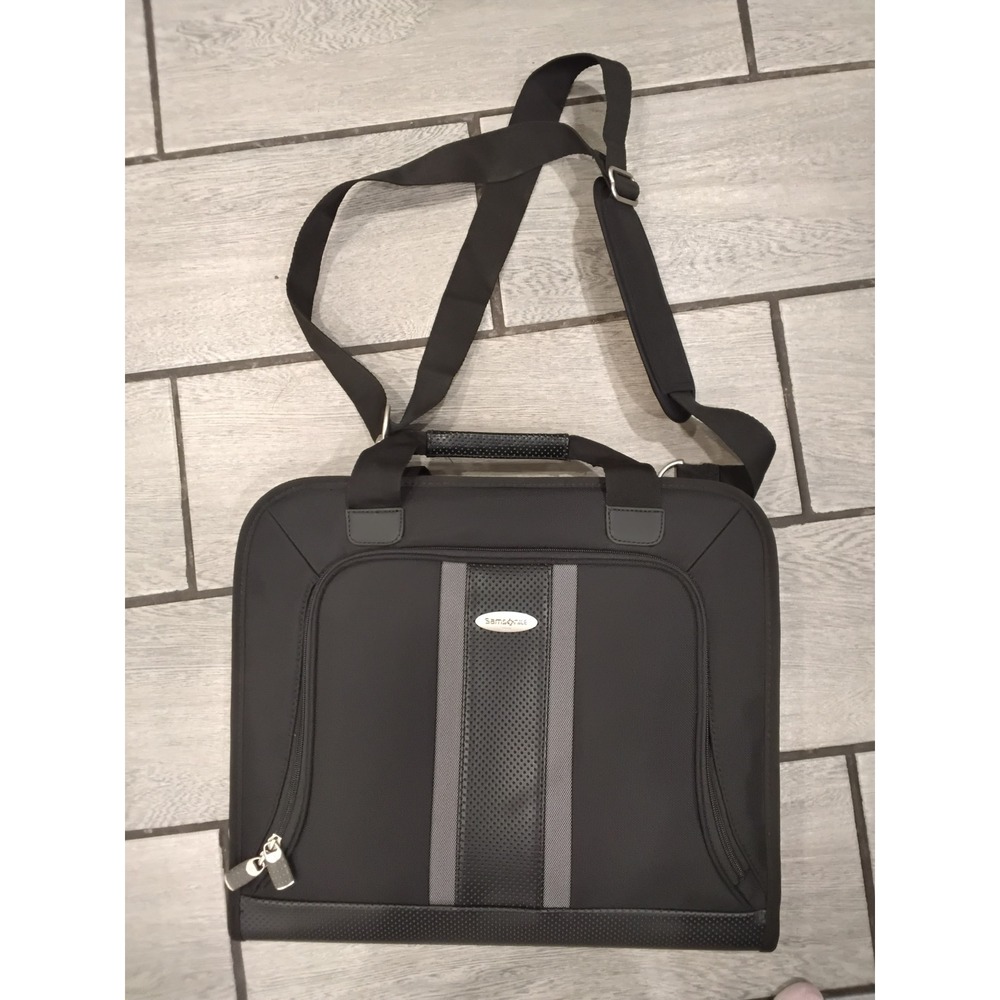 Samsonite Black‎ Business Laptop Messenger Bag Adjustable Strap